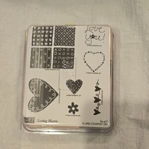 Stampin' Up! Loving Hearts Stamp Set.